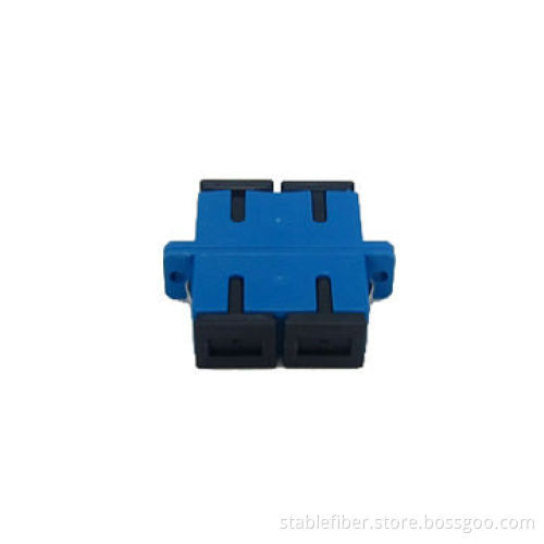 SC PC Fiber-optic Adapter, Available in Duplex Type, Used in Transmission Systems
